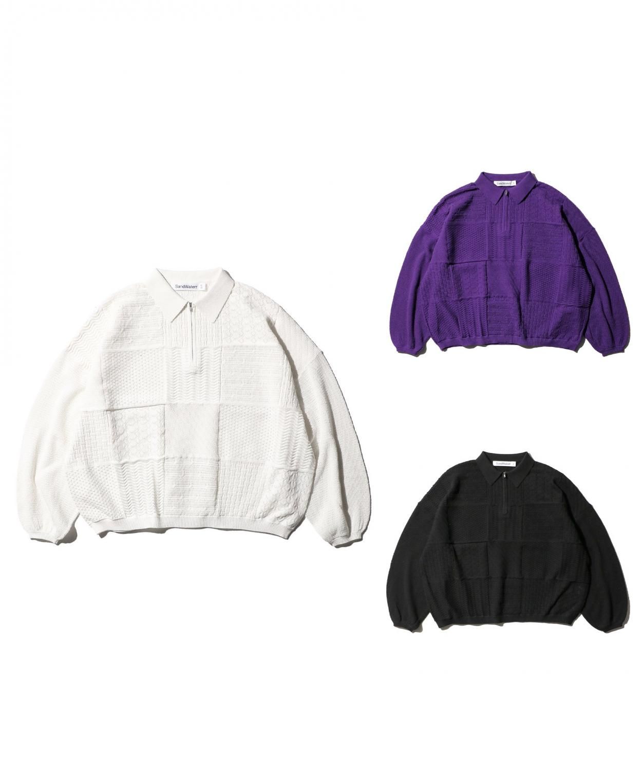 トップス sandwaterr ORGANIZED H/Z POLOCOTTON YARN 184823924_th.jpg?