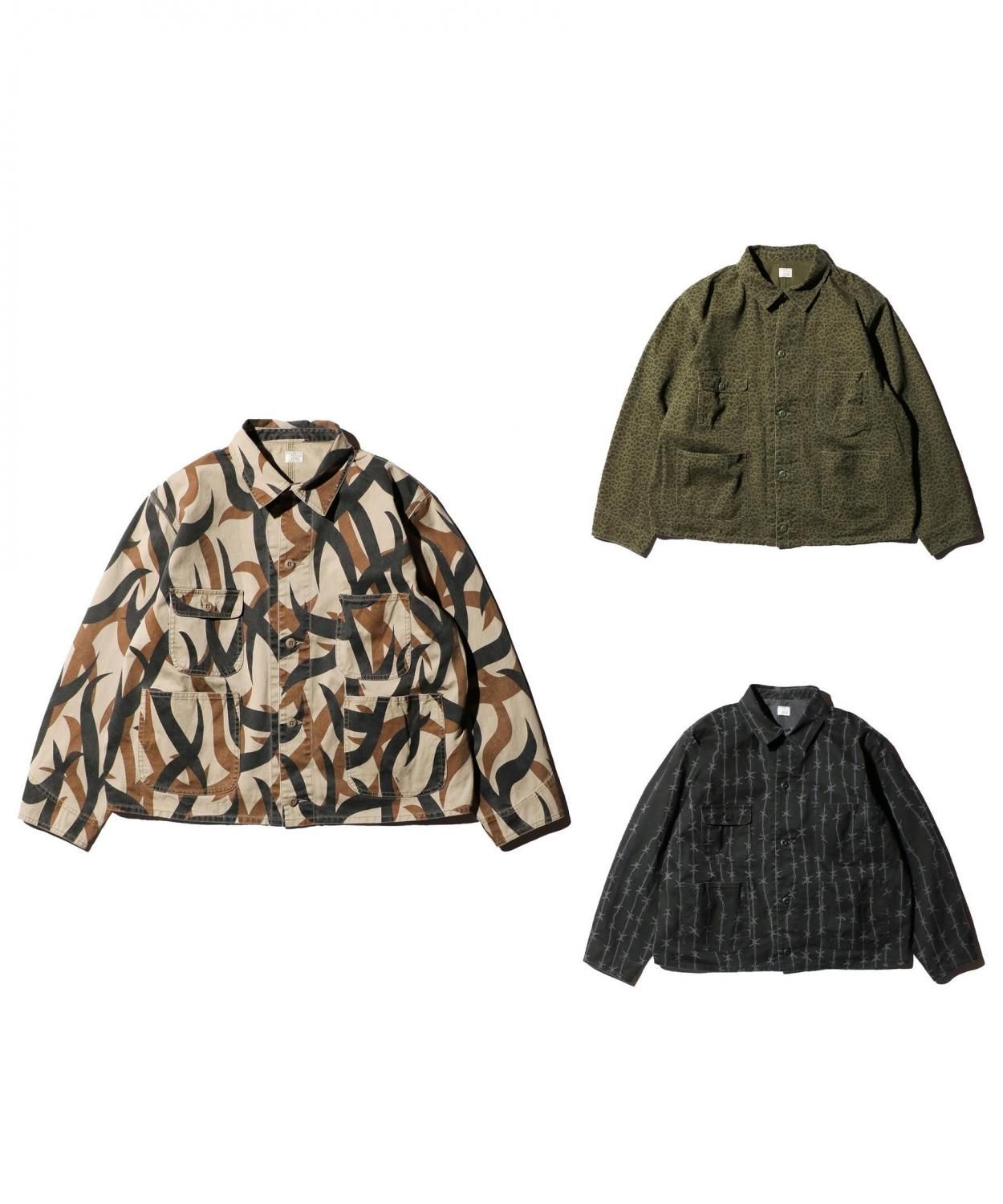 PENNEY'S / PRINTED ENGINEER SHORT JACKET