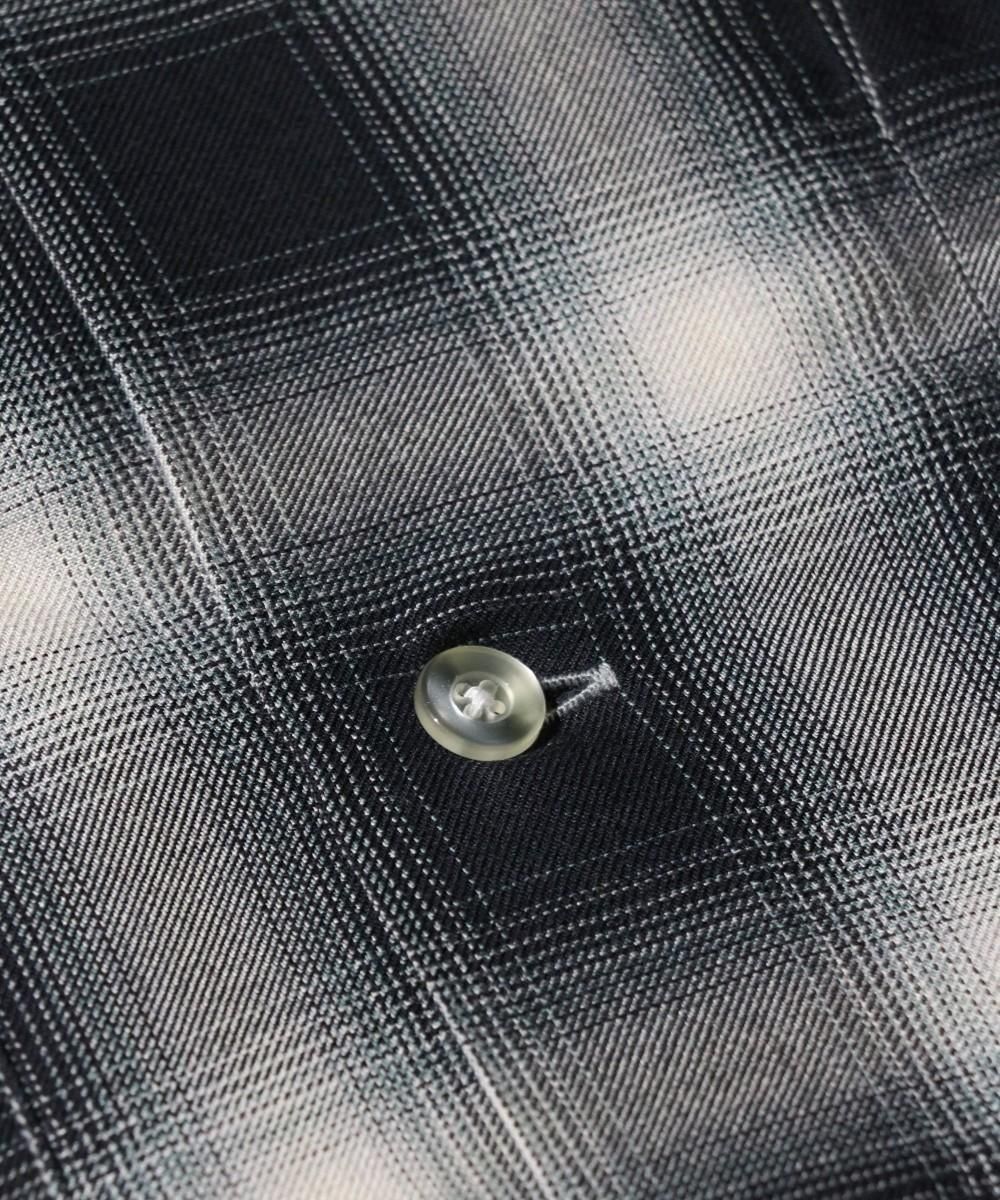 TOWNCRAFT / 60S OMBRE PLAID RAYON SHIRT MADE IN JAPAN TOWNCRAFT / 60S OMBRE PLAID RAYON SHIRT MADE IN JAPAN
