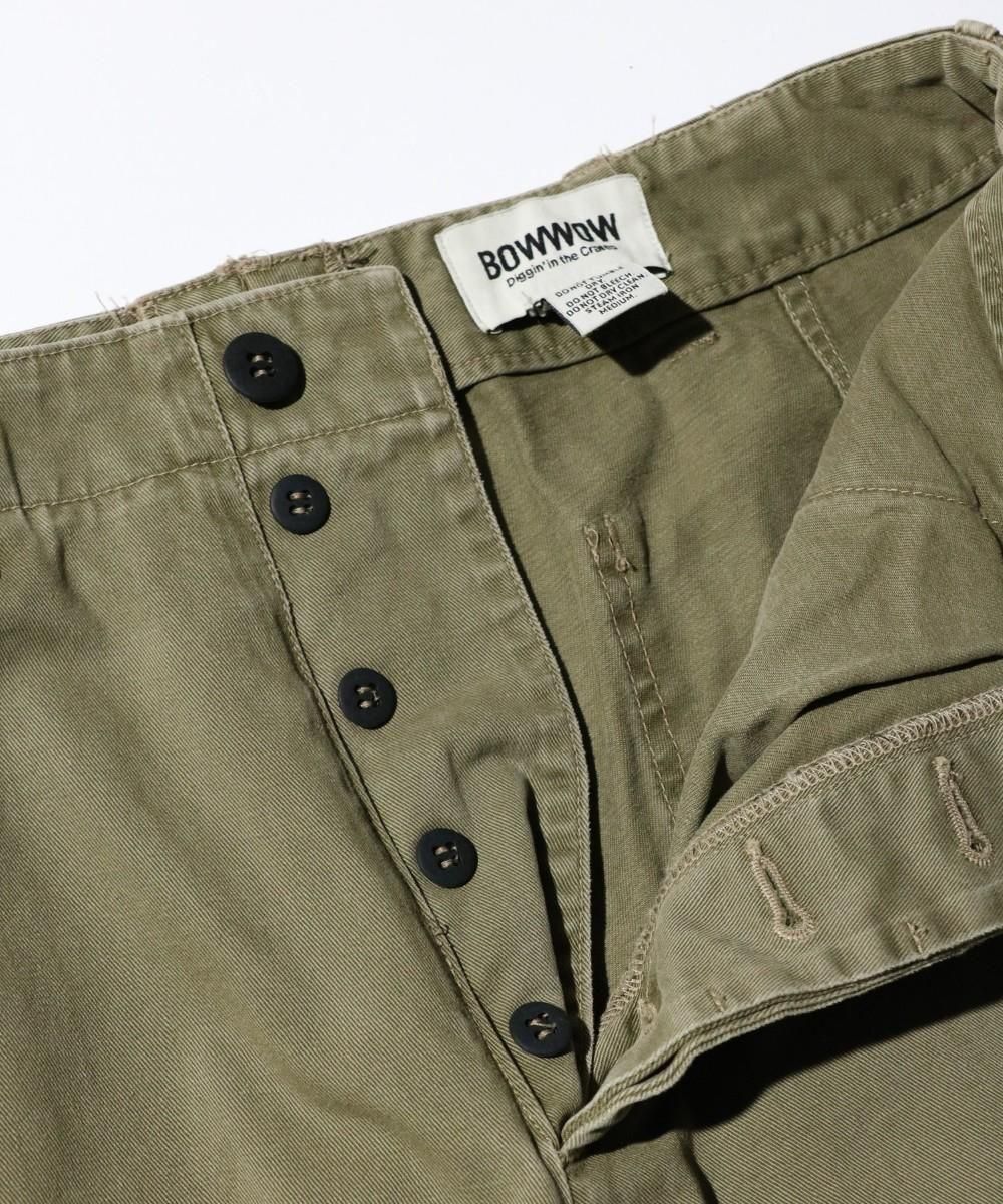 BOWWOW / USN N-3 TWILL TROUSERS (BW251-UN3TT)