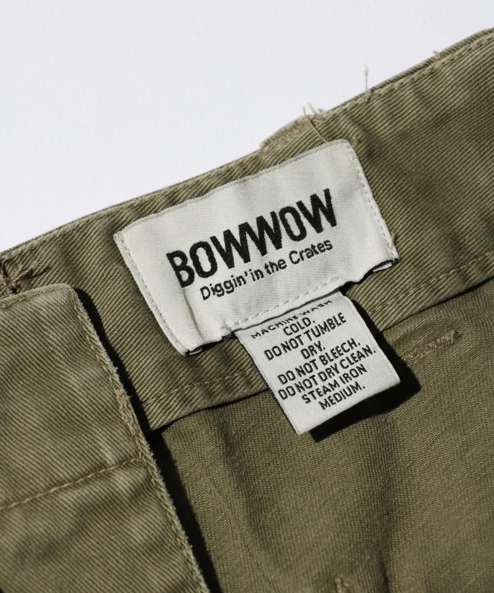 BOW WOW(バウワウ)｜USN M44 DUNGAREE TROUSERS, SIDE SEAMLESS