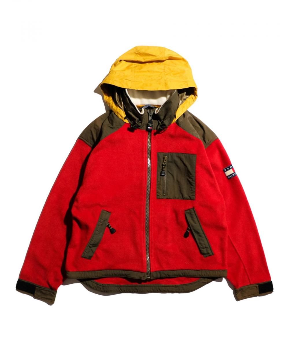 VINTAGE / 1990's TOMMY HILFIGER OUTDOOR SHERPA FLEECE JACKET