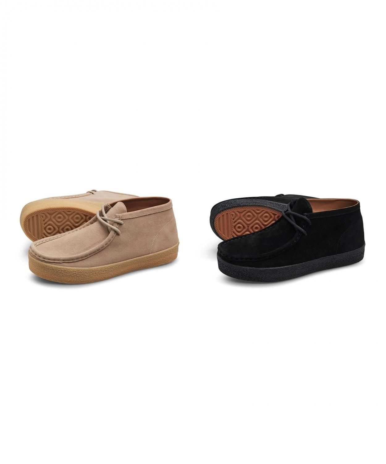 靴 LAST RESORT AB VM006 MOC SUEDE HI Last Resort AB VM006 - Moc Hi Skate Shoes - black/black