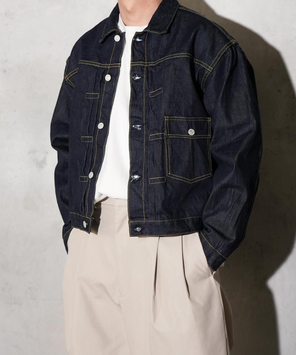 PENNEY'S FOREMOST / 40S PLEATS JACKET 1ST ONE WASH