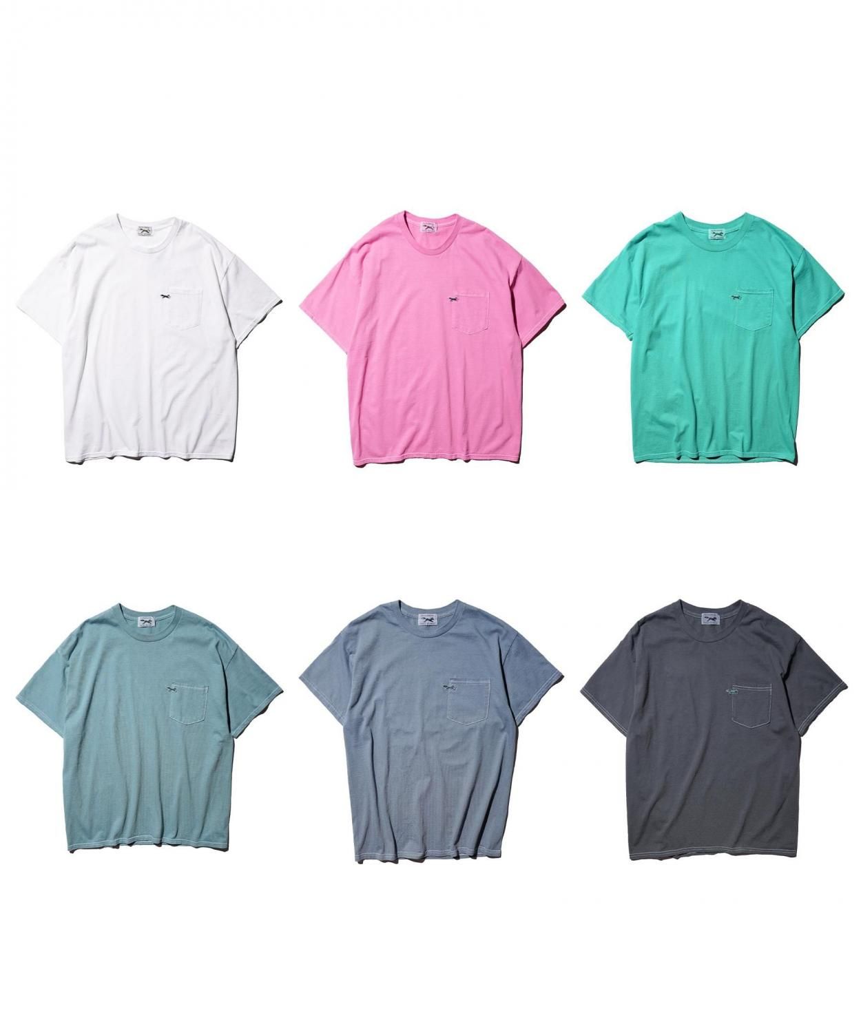 PENNEY'S / THE FOX ONE-POINT OVER-DYE POCKET TEE