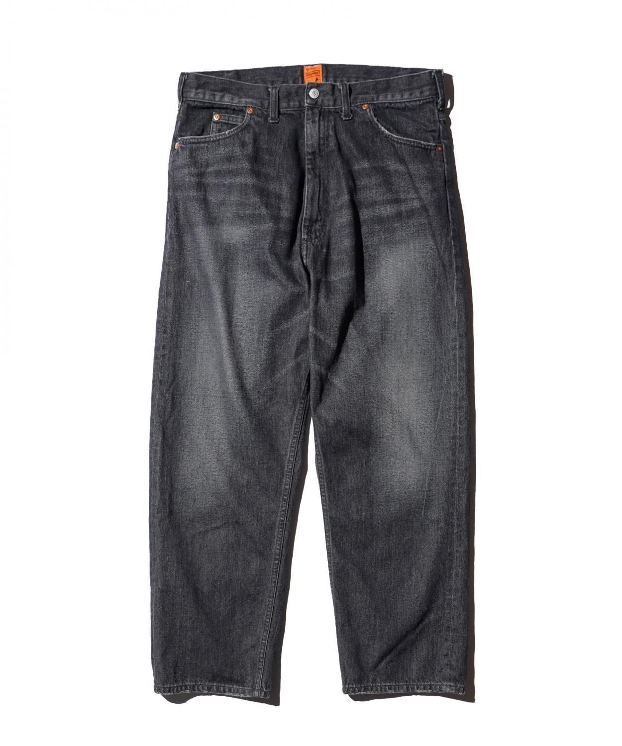 PENNEY'S FOREMOST / 5POCKET PANT BLACK VINTAGE WASH
