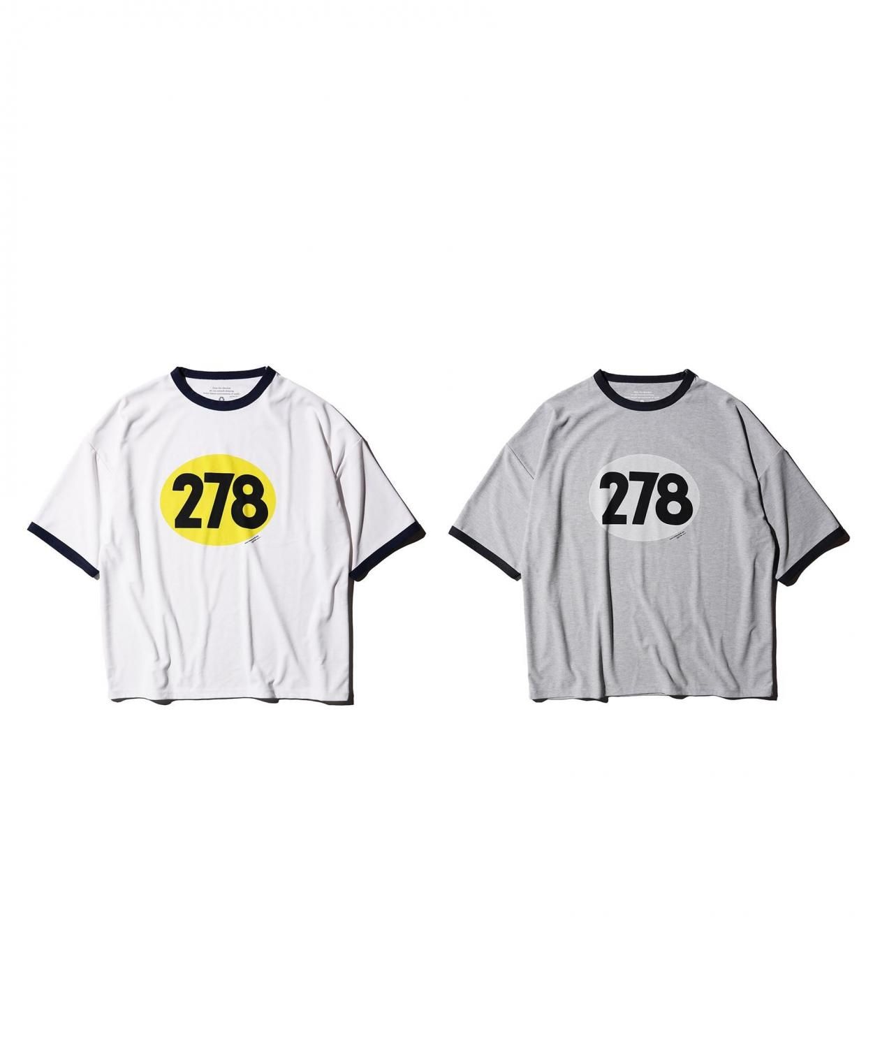 Cloveru / NUMBER 278 RECYCLE RINGER WIDE TEE