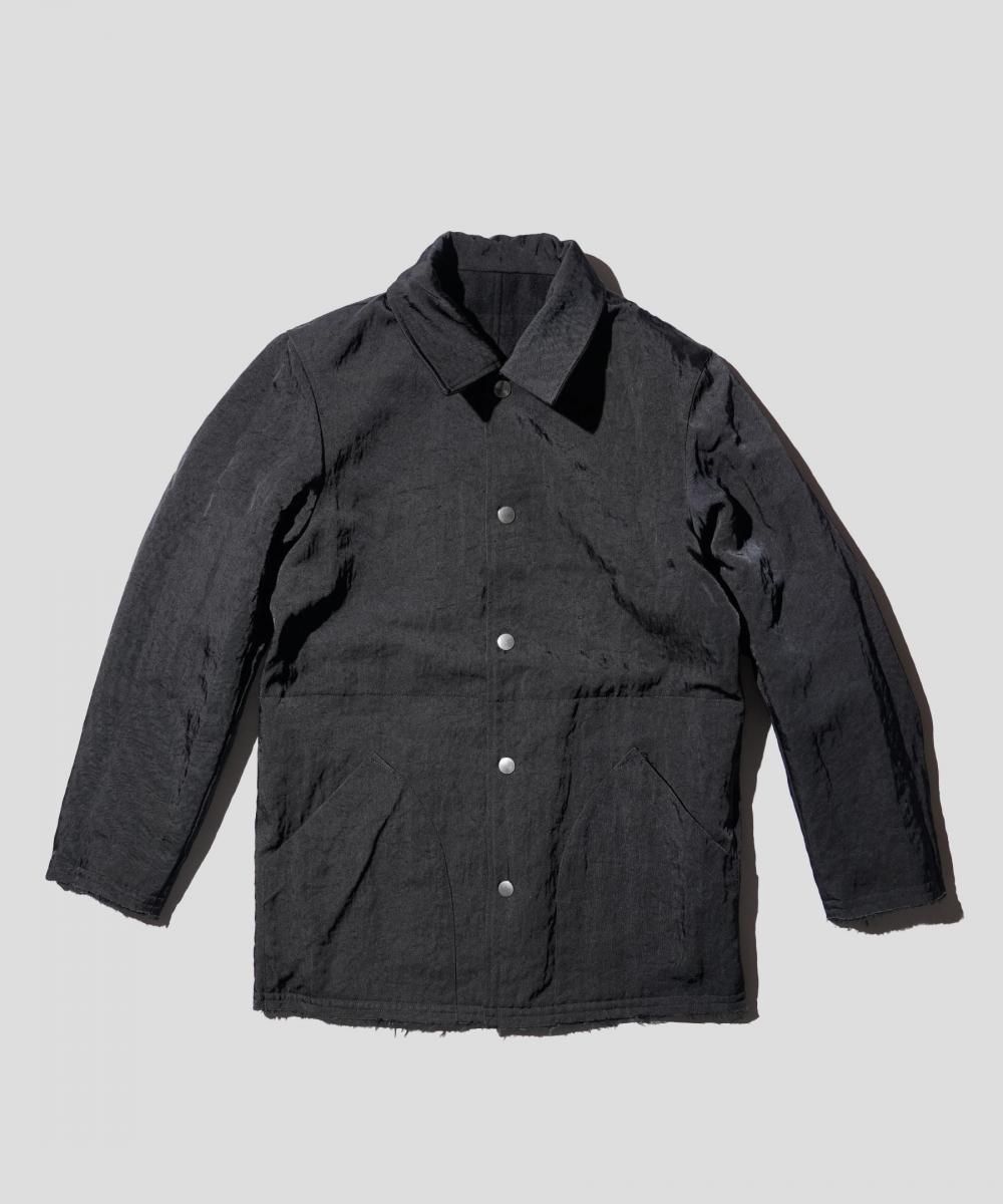 OLD / COMME des GARCONS HOMME 2002AW REVERSIBLE CUTOFF COACH