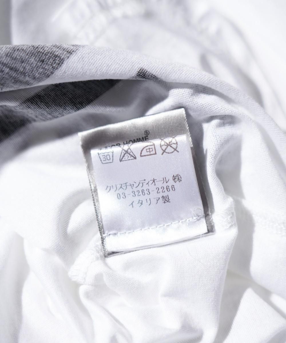 OLD / DIOR HOMME LONGLINE PRINTED PULLOVER HOODIE 2009SS by Kris