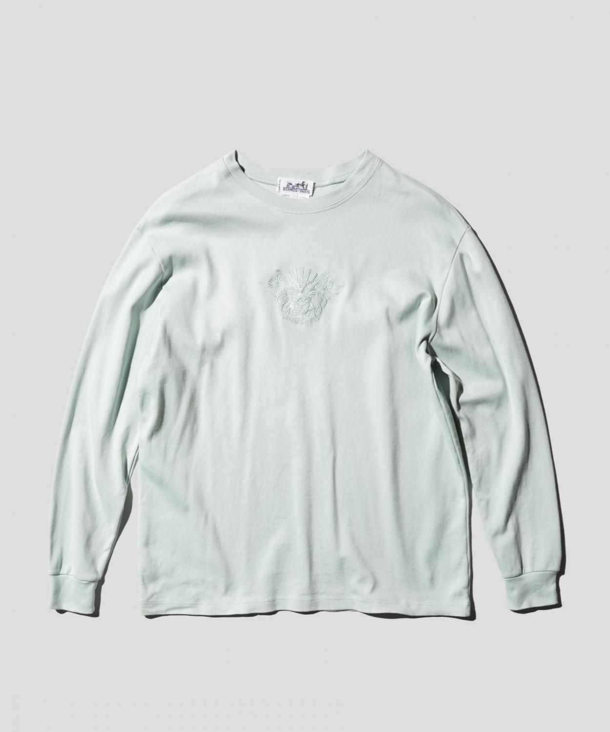 OLD / HERMES COTTON LONG SLEEVE T-SHIRT