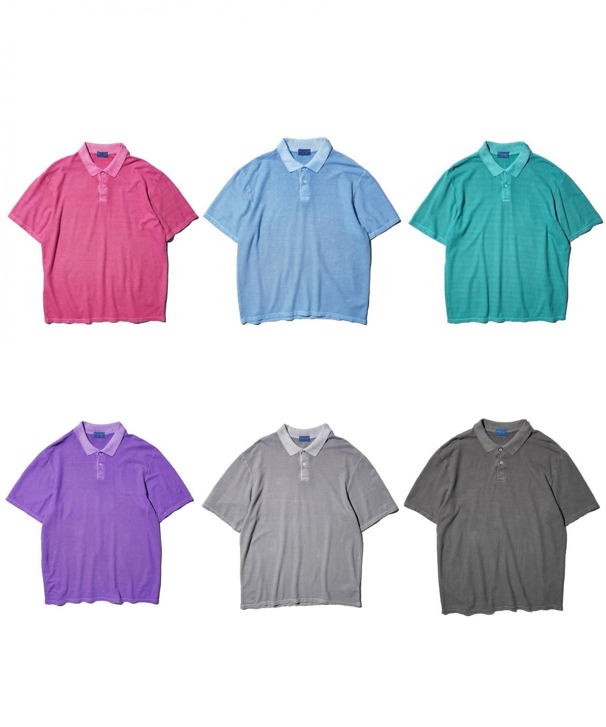 TOWNCRAFT / VINTAGE DYE 5.2OZ POLO SHIRTS