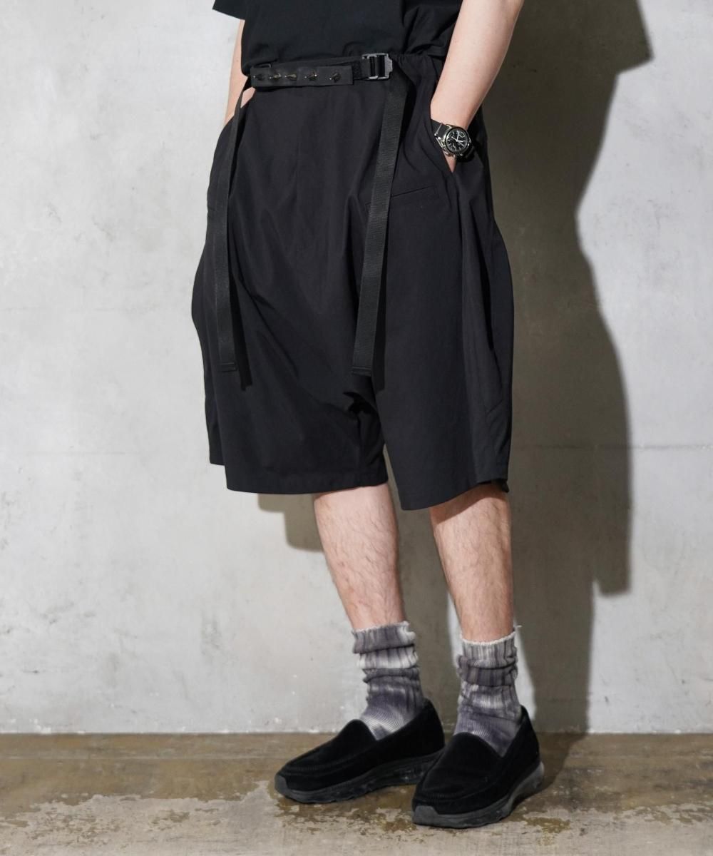 ACRONYM / NYLON STRETCH WEB BELT SHORT PANT [ULTRAWIDE FIT