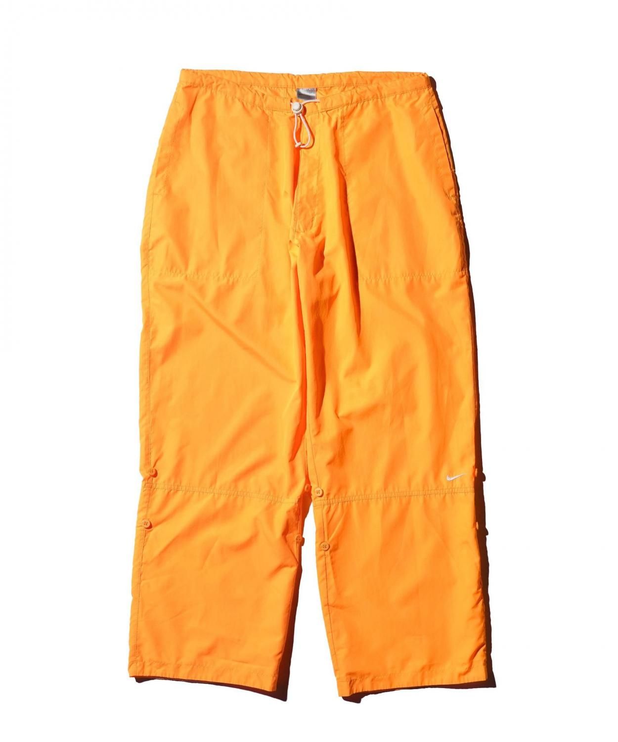 OLD / 2000��s- NIKE SMALL SWOOSH TRACK PANTS SILVER TAG LADY'S