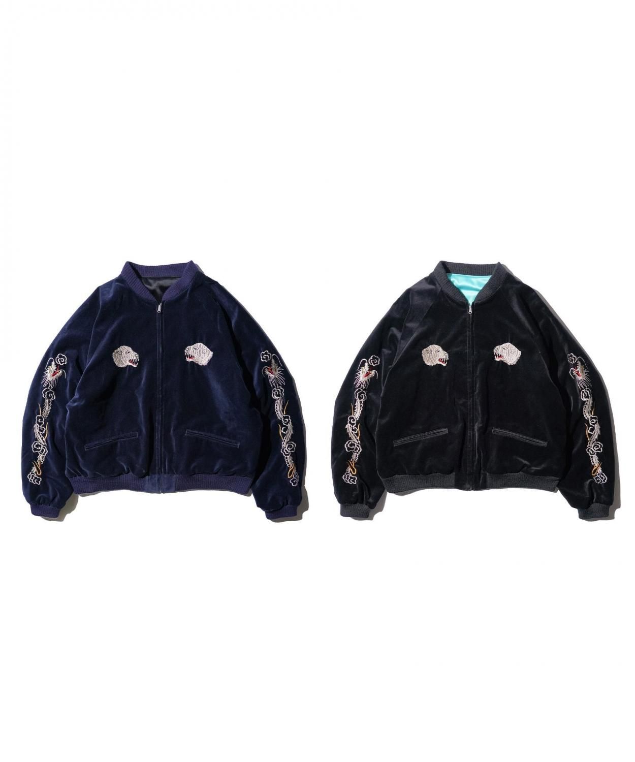 THRIFTY LOOK / SOUVENIR GREENLAND BLOUSON -VELOUR-