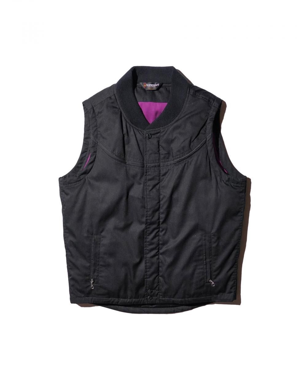 TOWNCRAFT / BLACK DERBY STYLED VEST