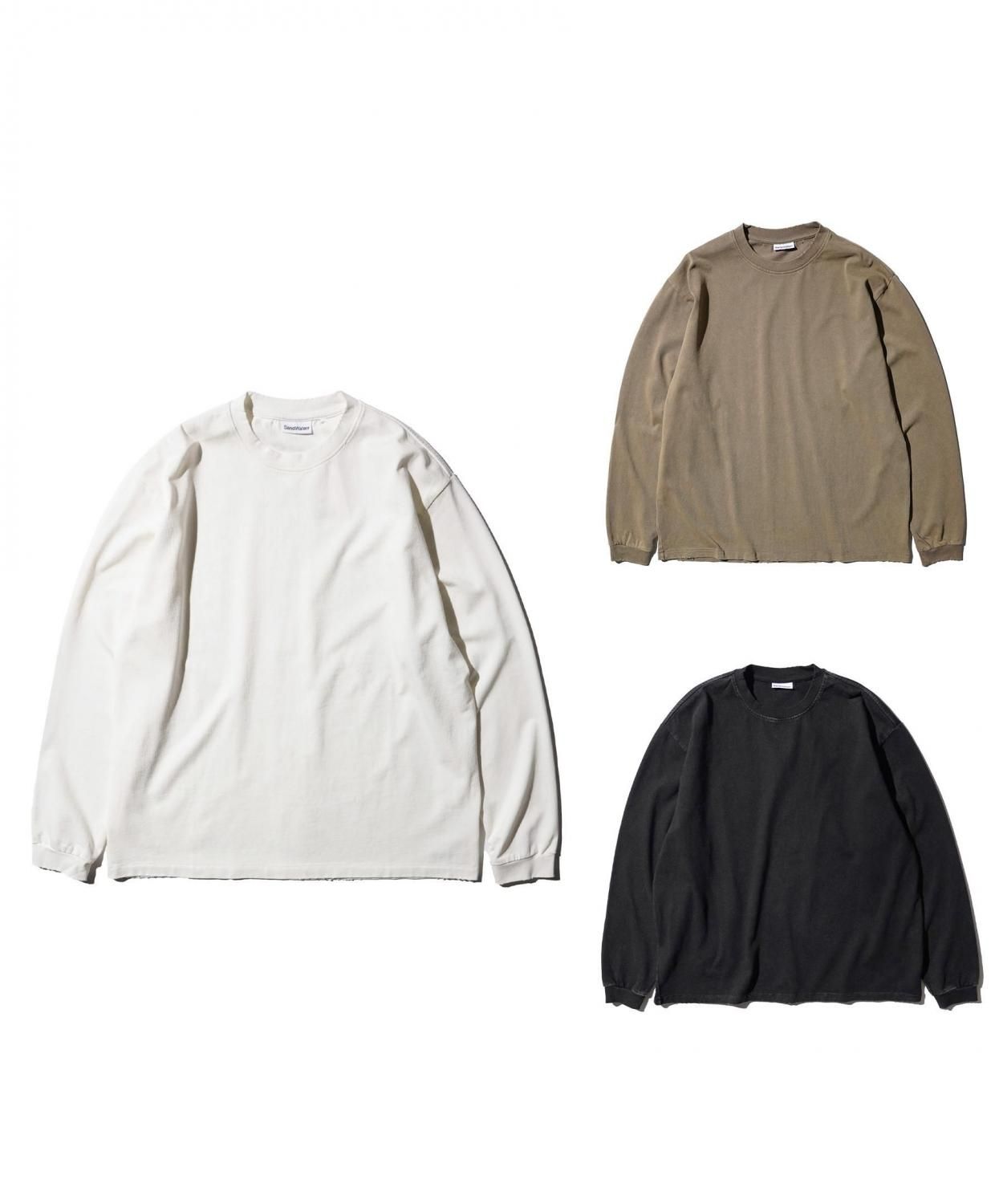 SandWaterr / ORGANIZED TEE LS / COTTON JERSEY