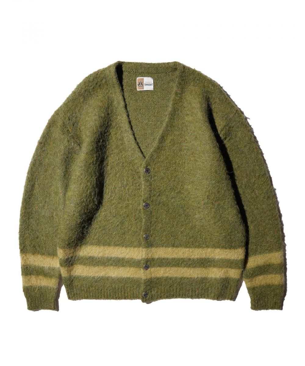 TOWNCRAFT / VINTAGE MOHAIR STRIPE CARDIGAN