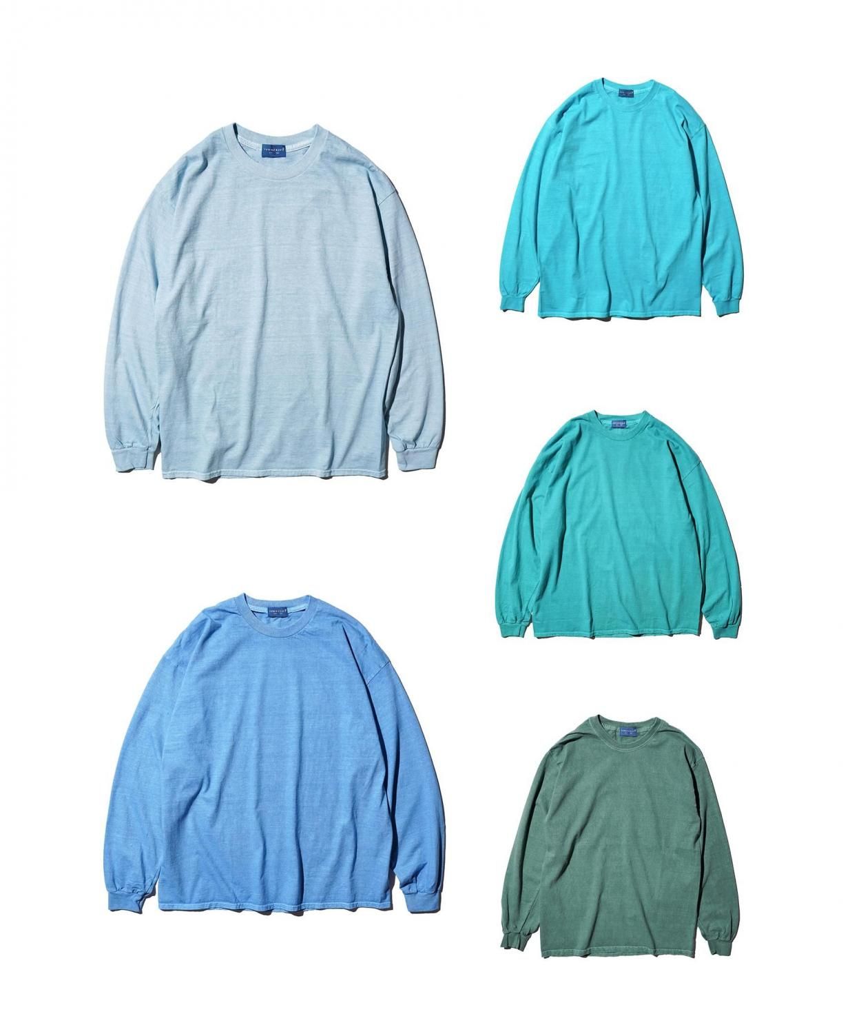 TOWNCRAFT / 90S PIGMENT LS TEE