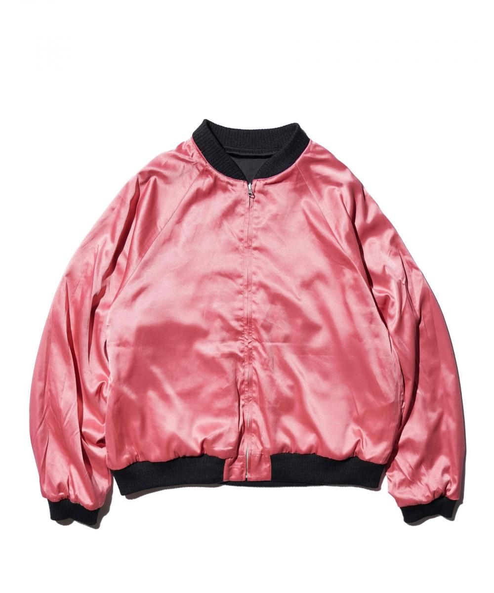 THRIFTY LOOK / SOUVENIR GREENLAND BLOUSON -SATIN-