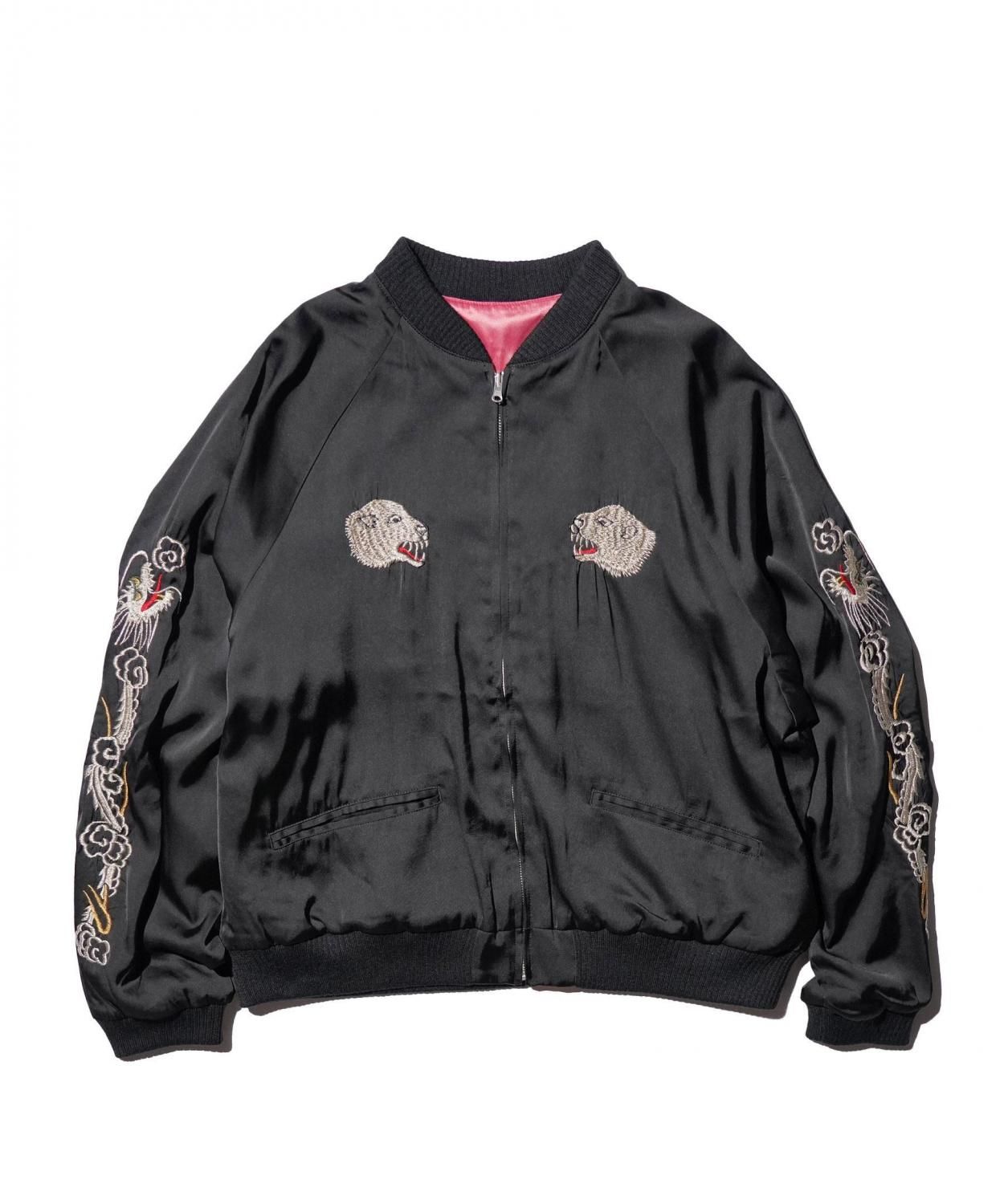 THRIFTY LOOK / SOUVENIR GREENLAND BLOUSON -SATIN-