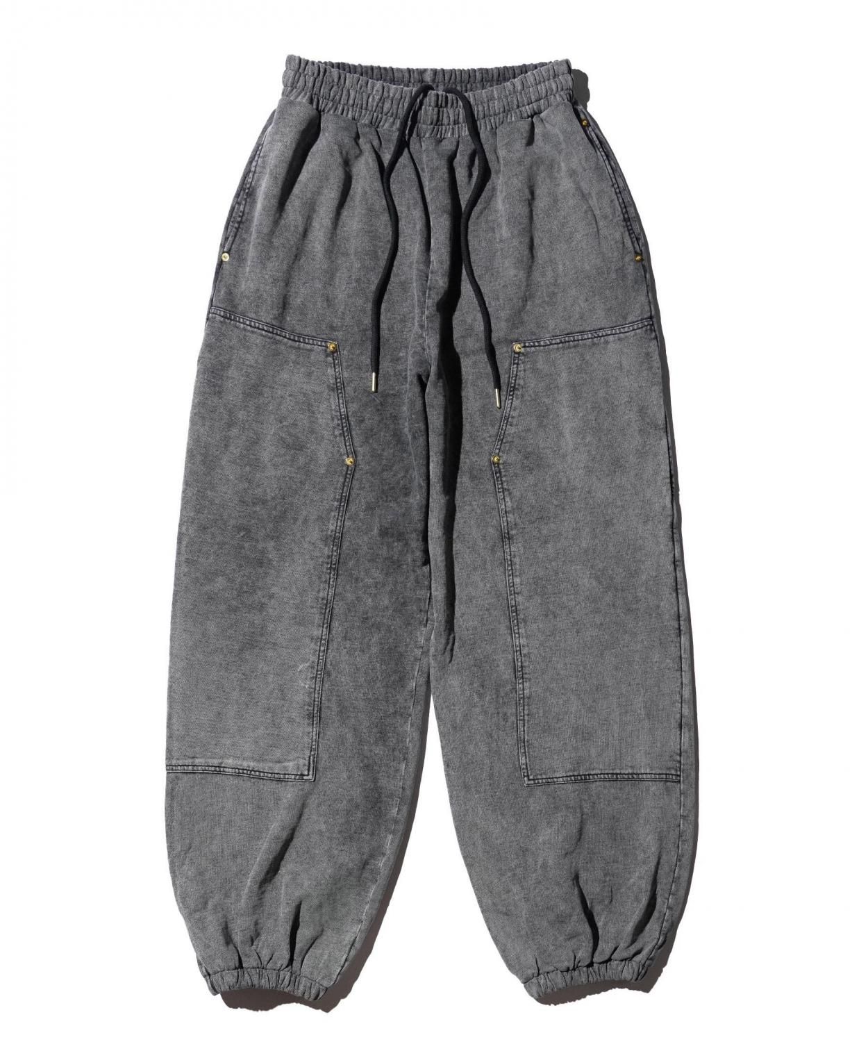 INTODUSK / EASY DOUBLE KNEE SWEAT PANTS