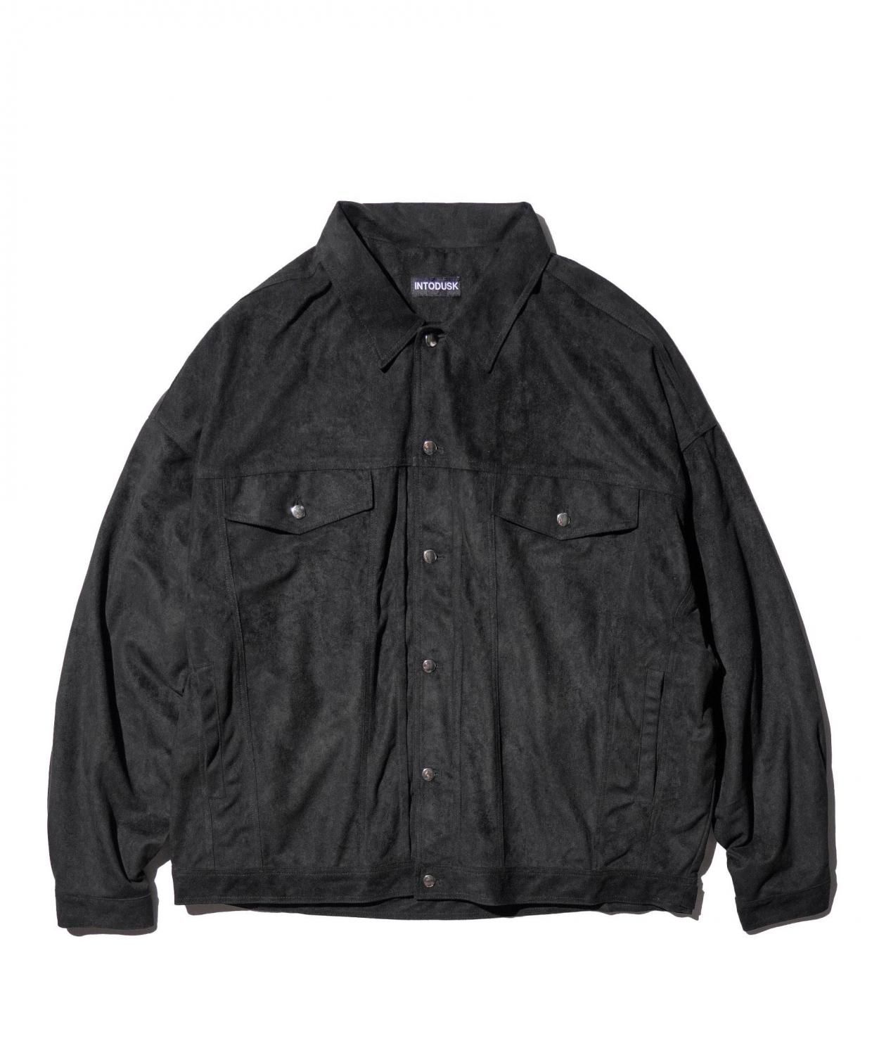 INTODUSK / FAKE SUEDE TRACKER JACKET