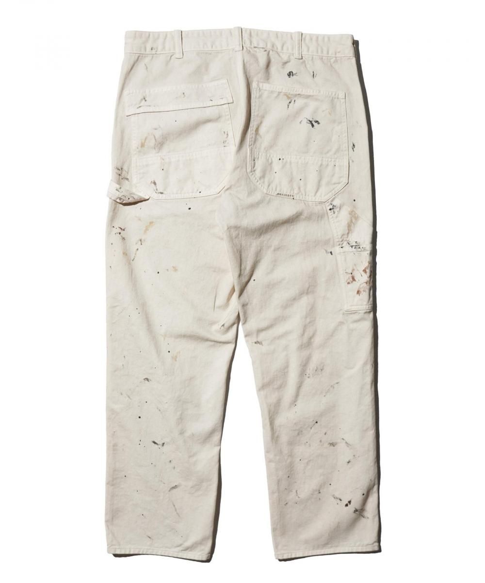 パンツ bowwow 25FW PAINTER PANTS BOWWOW PAINTER'S PAINT STAINED PAINTER PANTS - Blog