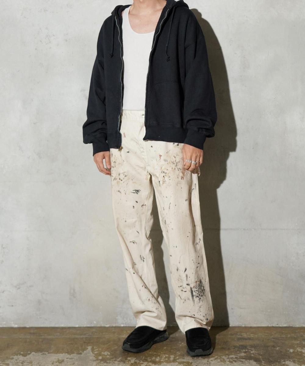パンツ bowwow 25FW PAINTER PANTS Painter's Paint Stained Painter