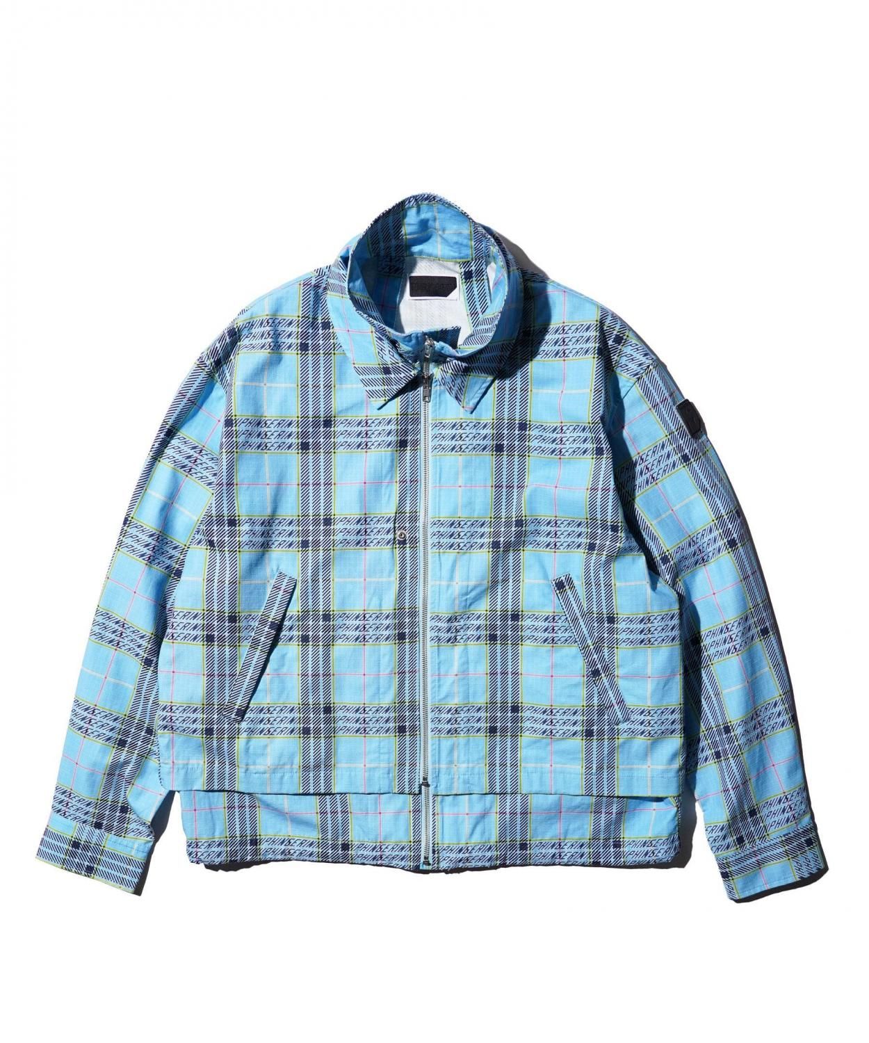 PHINGERIN / DOUBLE ZIP RIPSTOP JACKET ORIGINAL PLAID