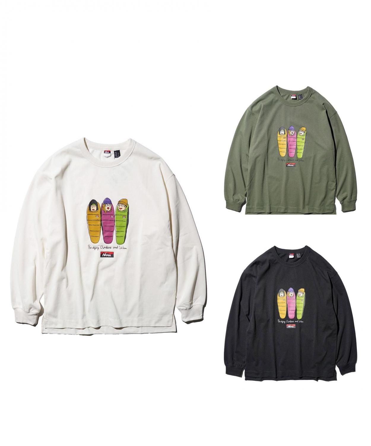 WEBNANGA / ECO HYBRID L/S TEE/3SLB