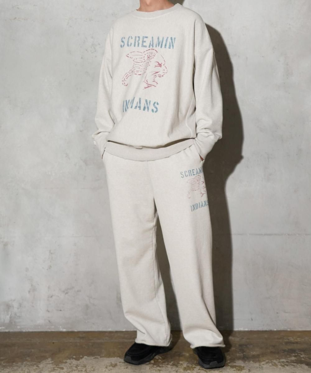 BOW WOW / SCREAMIN INDIANS SWEAT PANTS AGED (BW252-SISP)