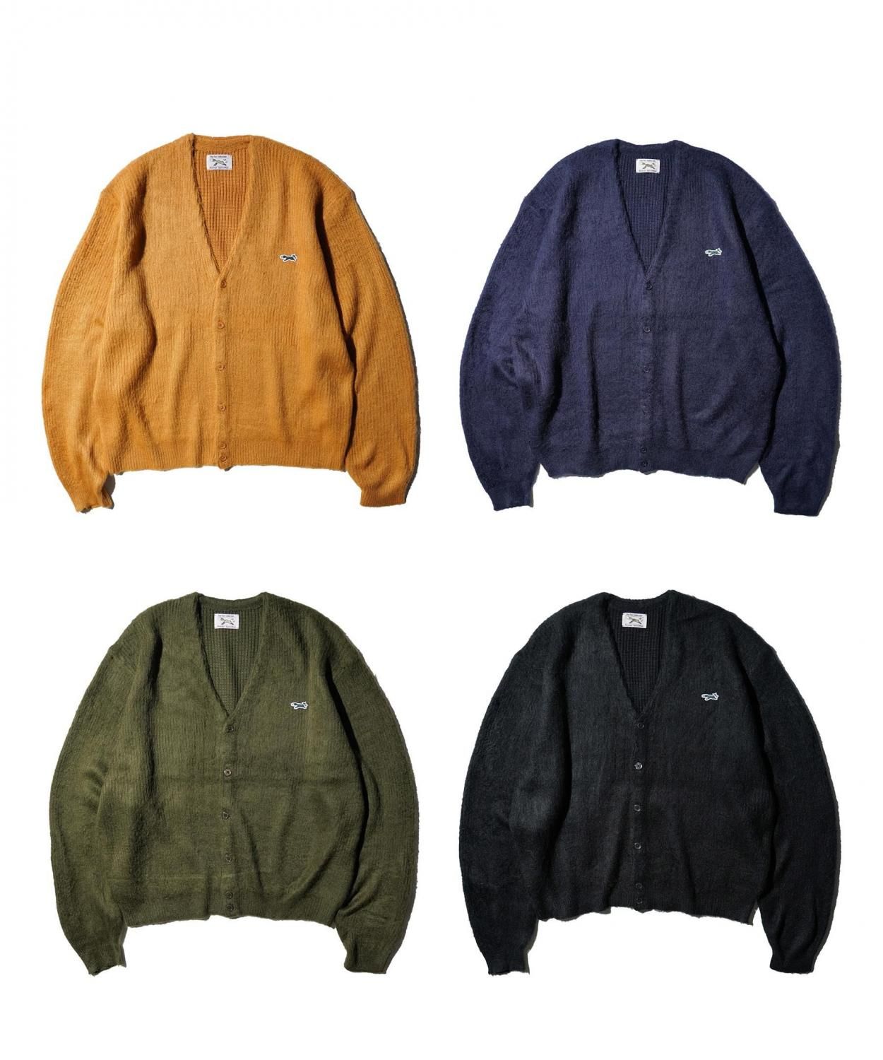 PENNEY'S / THE FOX ONE-POINT SHAGGY CARDIGAN