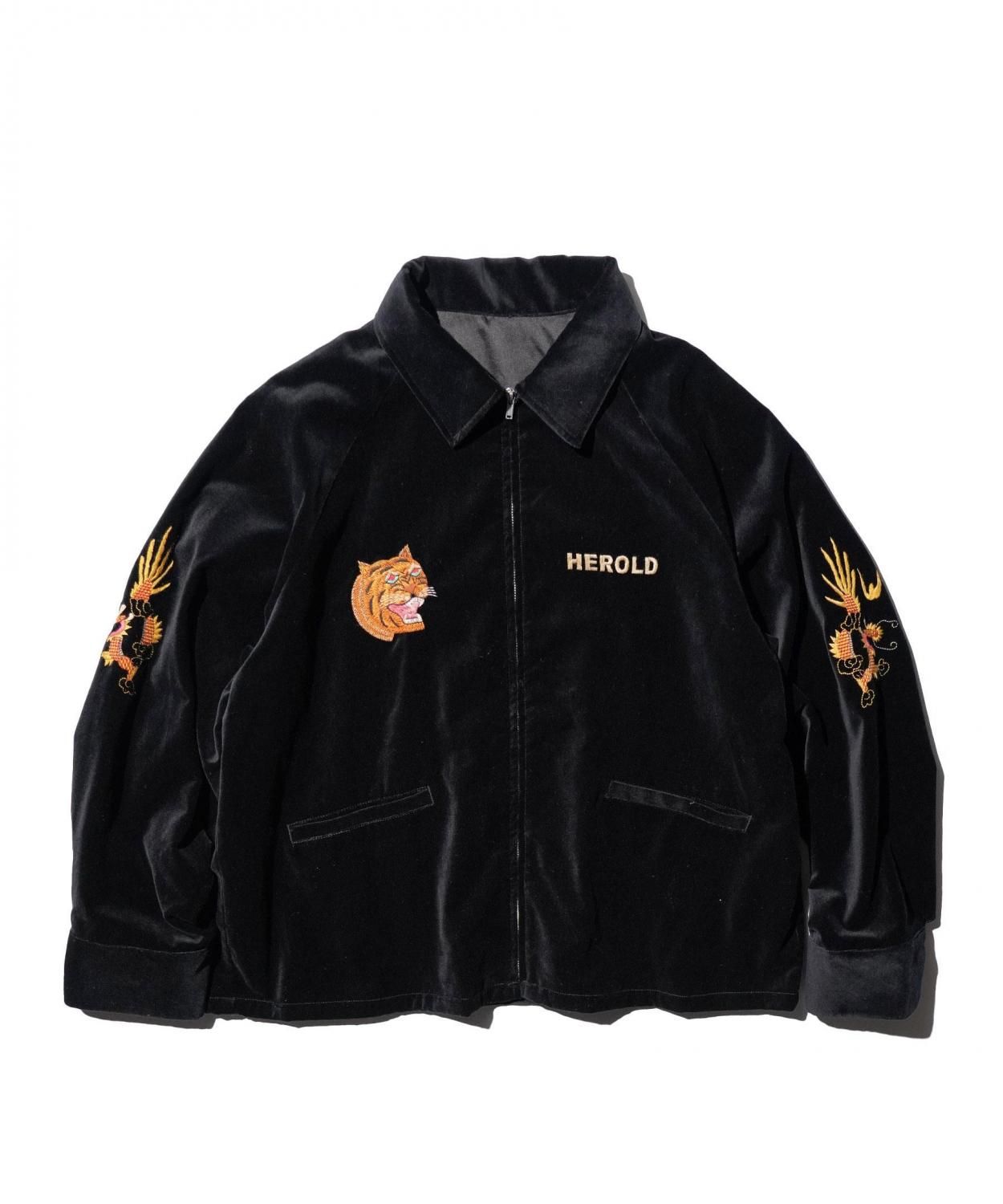 THRIFTY LOOK / SOUVENIR VIET-NAM 1965 JACKET -VELOUR-