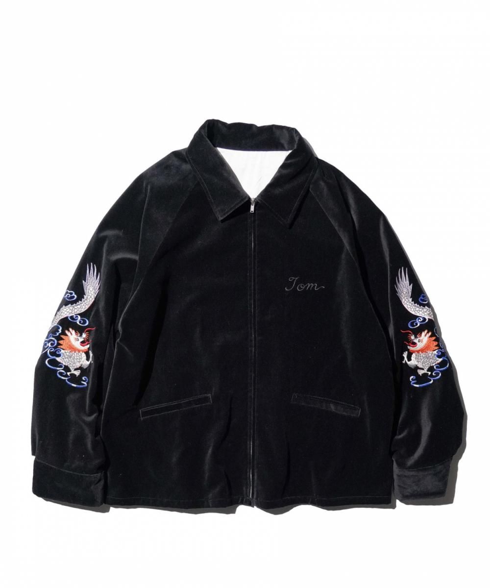 THRIFTY LOOK / SOUVENIR TAIPEI 62 JACKET -VELOUR-