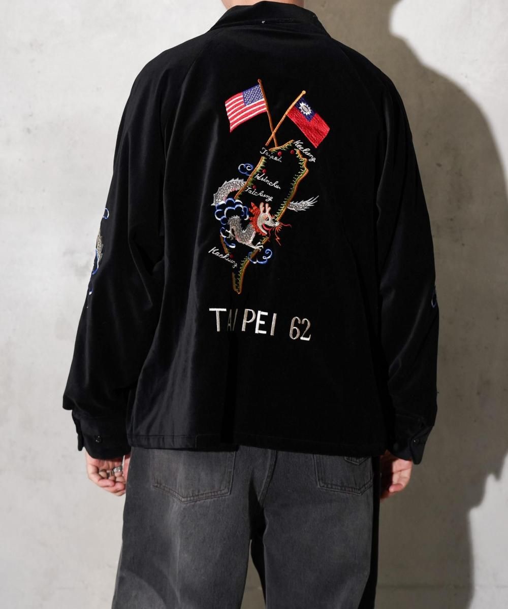 THRIFTY LOOK / SOUVENIR TAIPEI 62 JACKET -VELOUR-