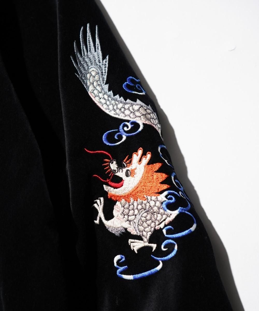 THRIFTY LOOK / SOUVENIR TAIPEI 62 JACKET -VELOUR-