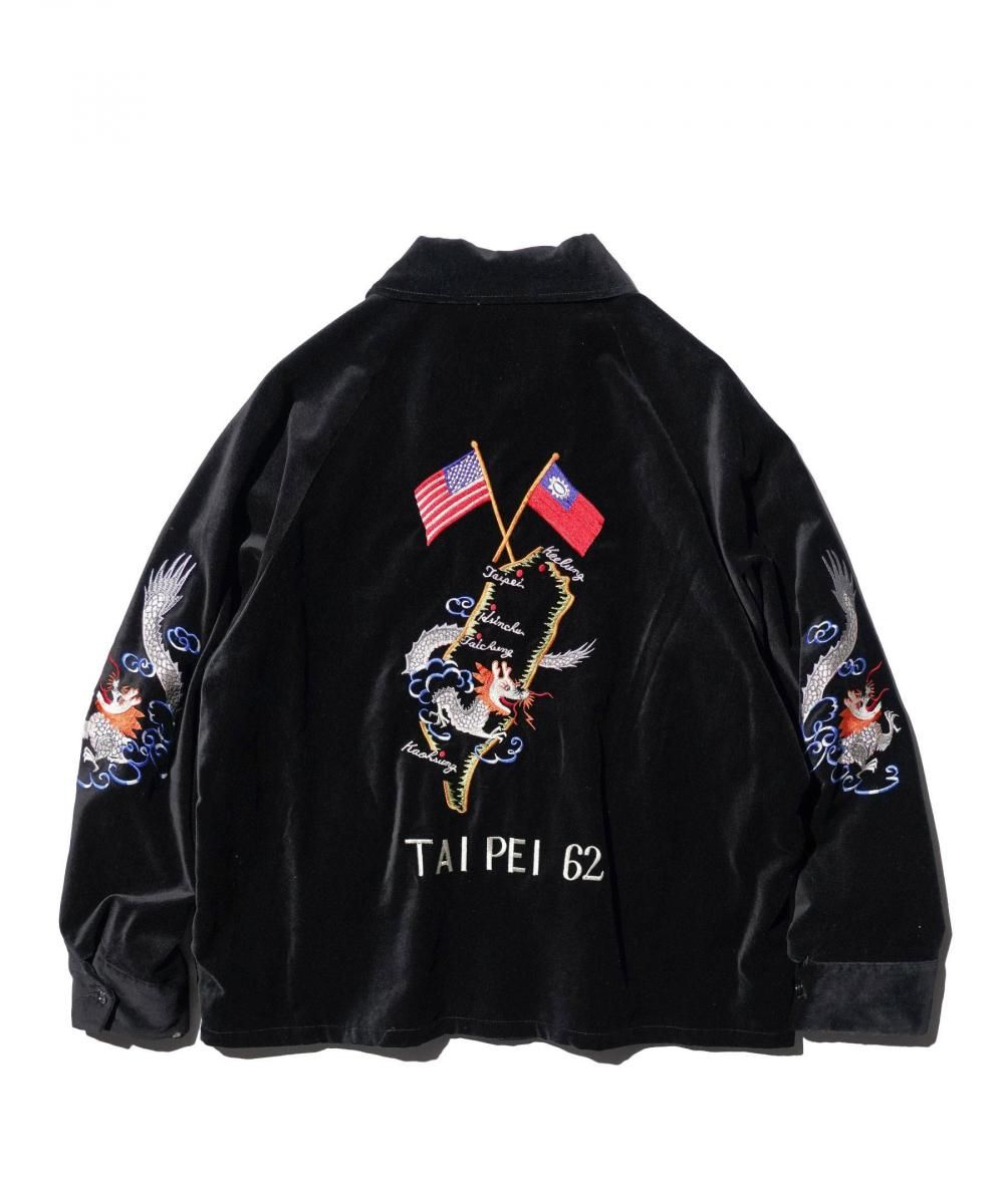THRIFTY LOOK / SOUVENIR TAIPEI 62 JACKET -VELOUR-