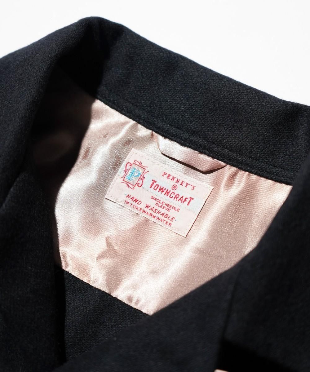 TOWNCRAFT / 50S W-FLAP LOOPCOLLAR SHIRT MADE IN JAPAN -WOOL-