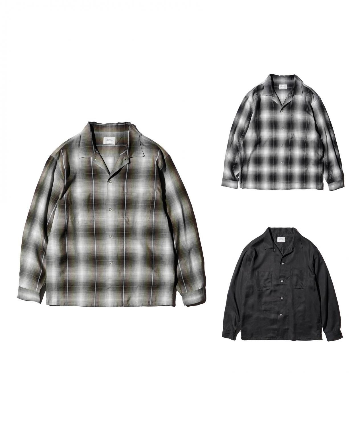 TOWNCRAFT / 60S OPEN COLLAR SHIRT MADE IN JAPAN