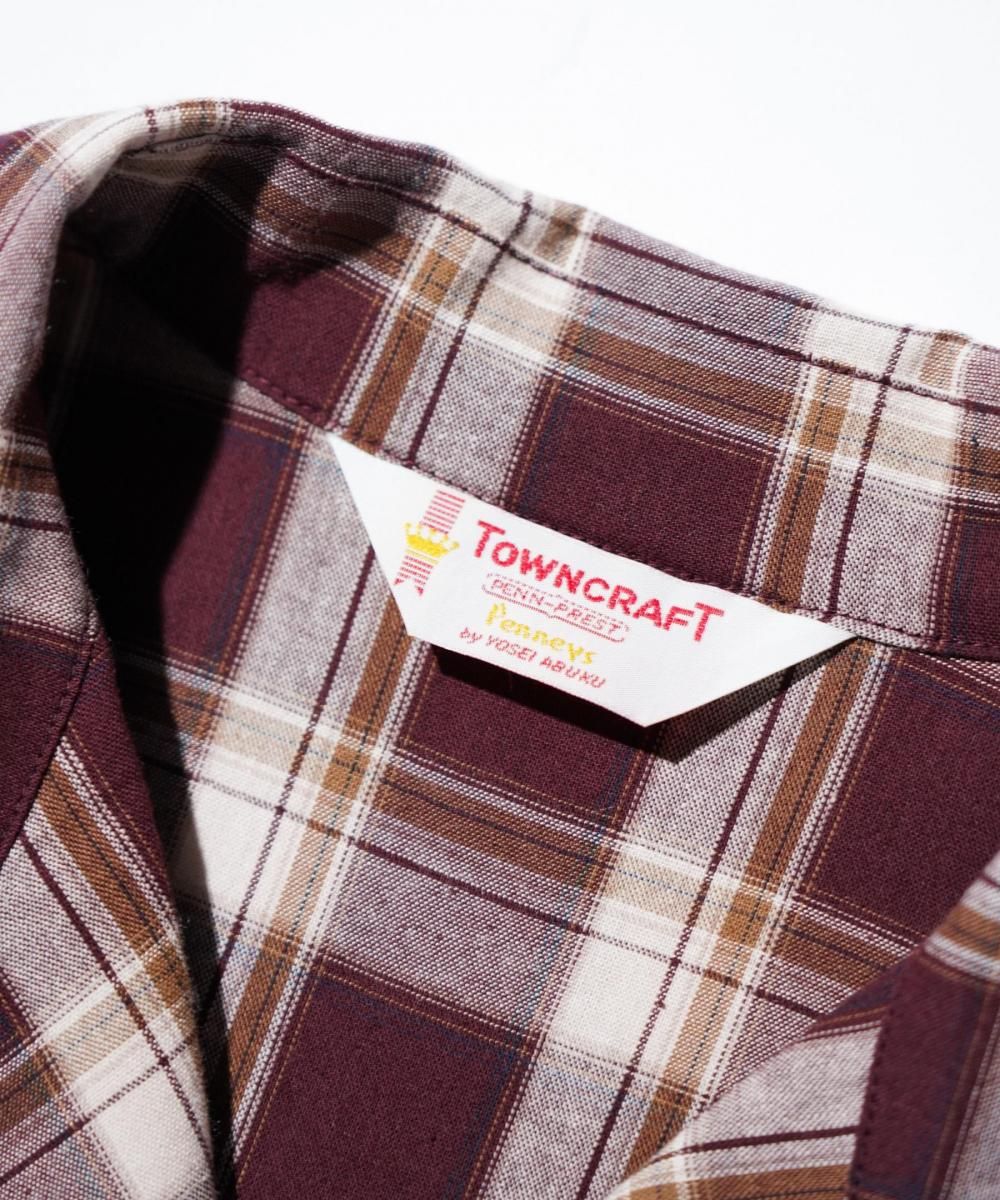 TOWNCRAFT / 50S W-FLAP LOOP COLLAR SHIRTS by YOSEI ABUKU