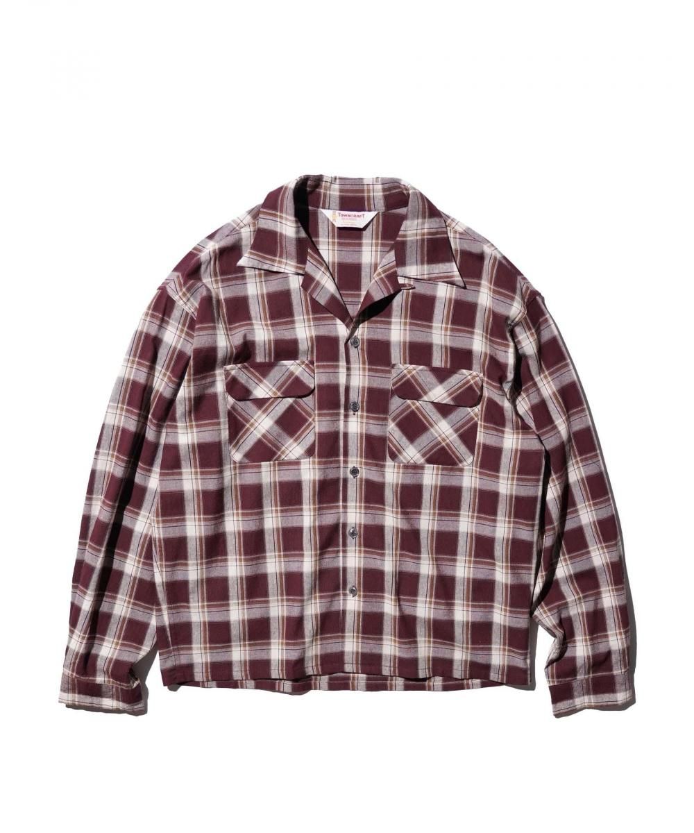 TOWNCRAFT / 50S W-FLAP LOOP COLLAR SHIRTS by YOSEI ABUKU