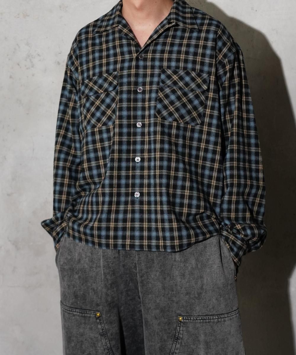 TOWNCRAFT / 50S W-FLAP LOOP COLLAR SHIRTS by YOSEI ABUKU