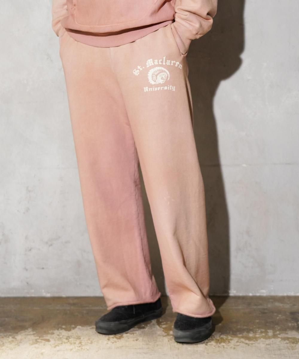 BOW WOW / ST. MACLAREN UNIV. SWEAT PANTS AGED (BW252-MUSP)