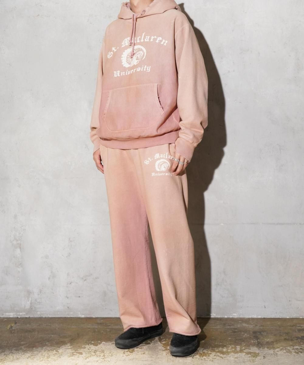 BOW WOW / ST. MACLAREN UNIV. SWEAT PANTS AGED (BW252-MUSP)