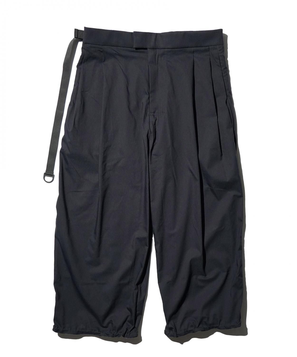ACRONYM / MICRO TWILL PLEATED TROUSER (P48-CH)