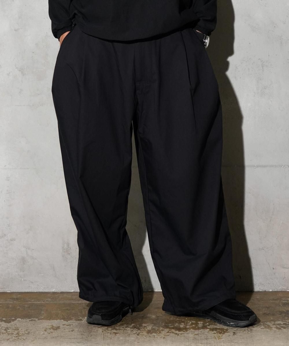 ACRONYM / MICRO TWILL PLEATED TROUSER (P48-CH)