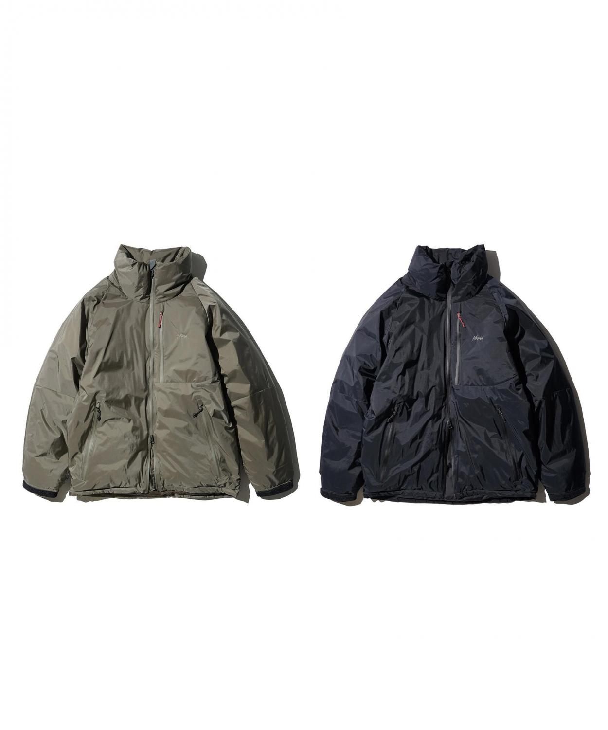 WEBNANGA / AURORA TEX STAND COLLAR DOWN JACKET