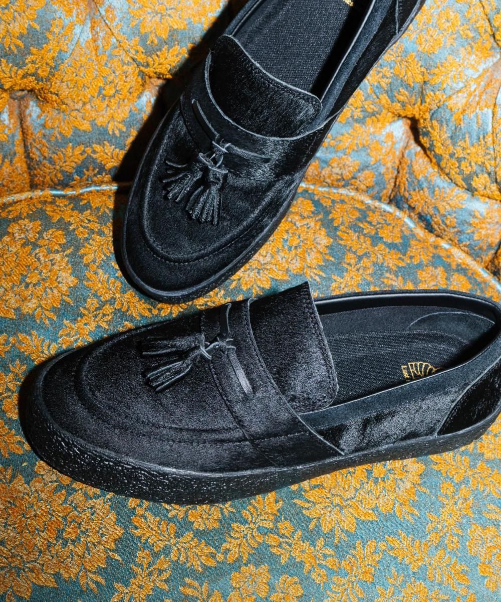 靴 last resort ab vm005 Last Resort AB / VM005 LOAFER BLACK PONY HAIR
