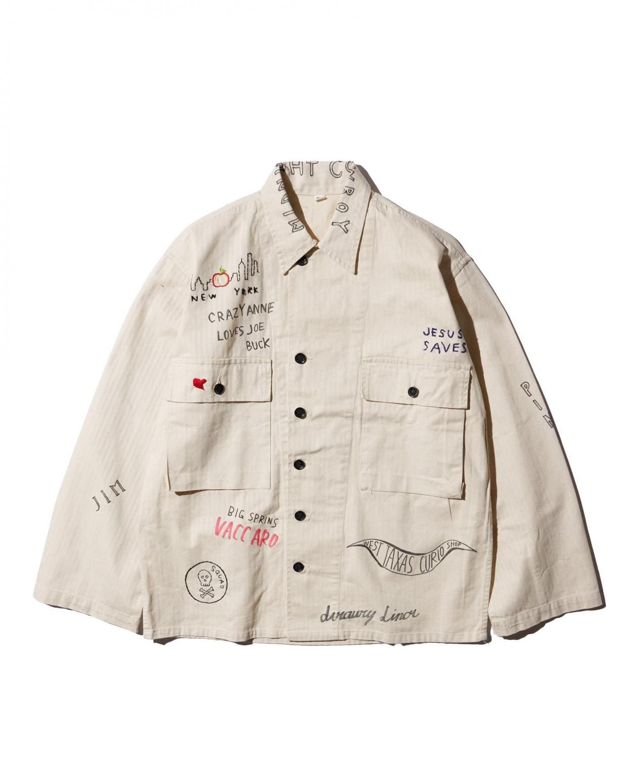 THRIFTY LOOK / MEMORIAL M-43 JACKET EMBROIDERY