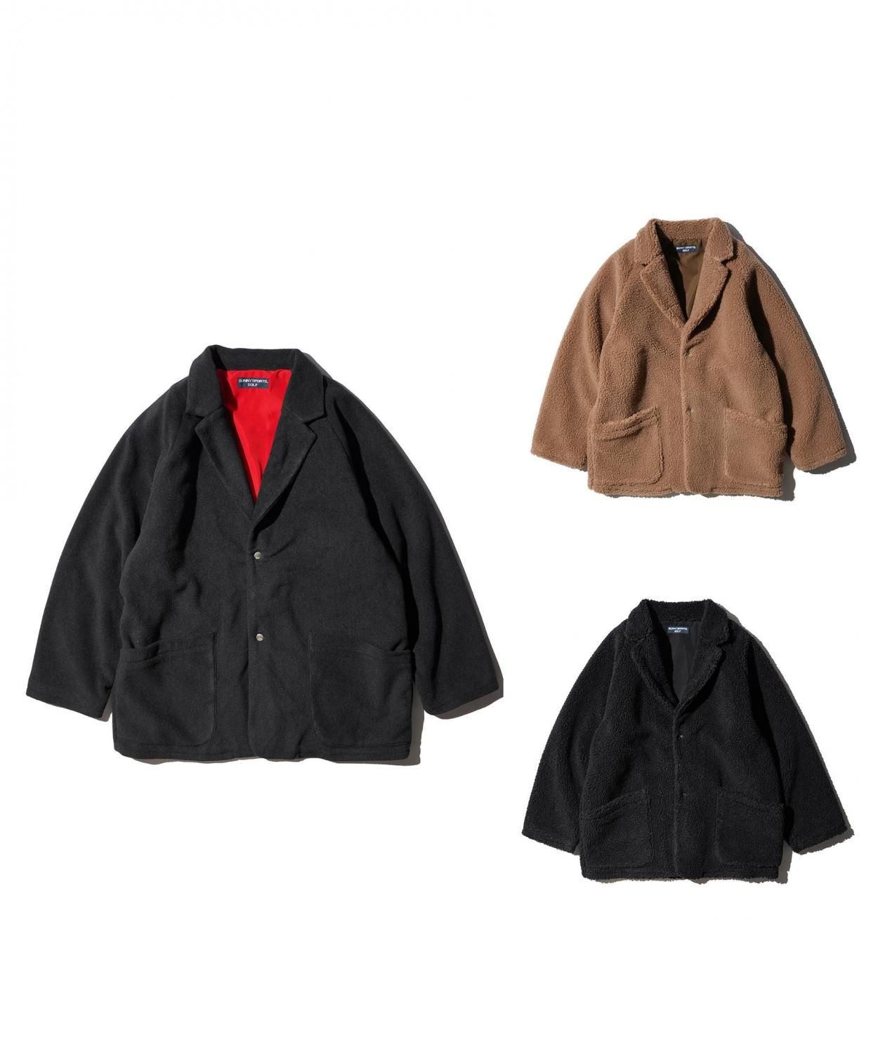 SUNNY SPORTS GOLF / FLEECE NOTCH COLLAR 2B RAGLAN JACKET